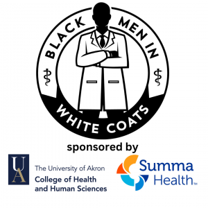 Black Men in White Coats logo