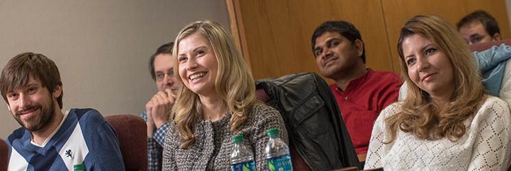 College of Business students
