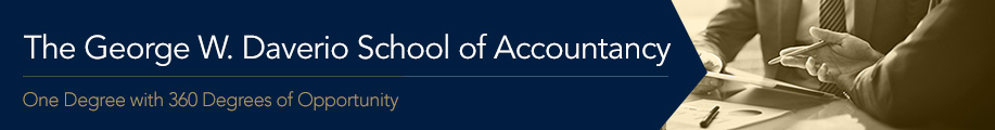 bet365官网 George W. Daverio School of Accountancy - One Degree with 360 Degrees of Opportunity