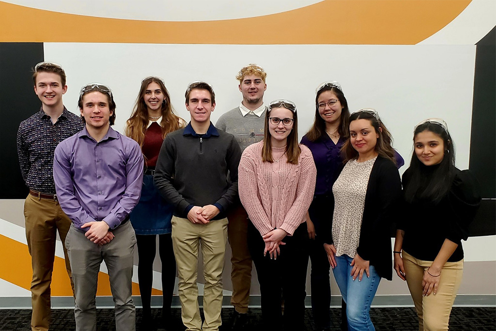 bet365官网 2022-2023 business case competition is sponsored by Continental Corporation, and students had the opportunity to visit Continental's headquarters in nearby Fairlawn, Ohio.