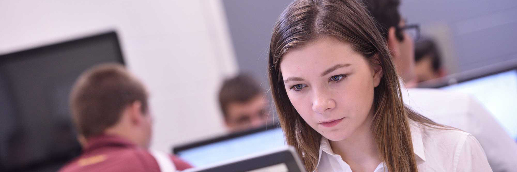 College of Business student