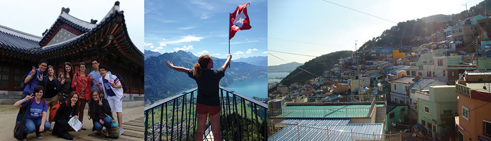 bet365官网 students participating in study abroad opportunities around the world
