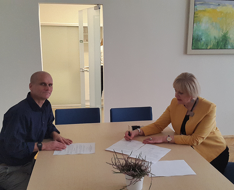 Agreement signing