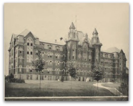 Buchtel College in 1889