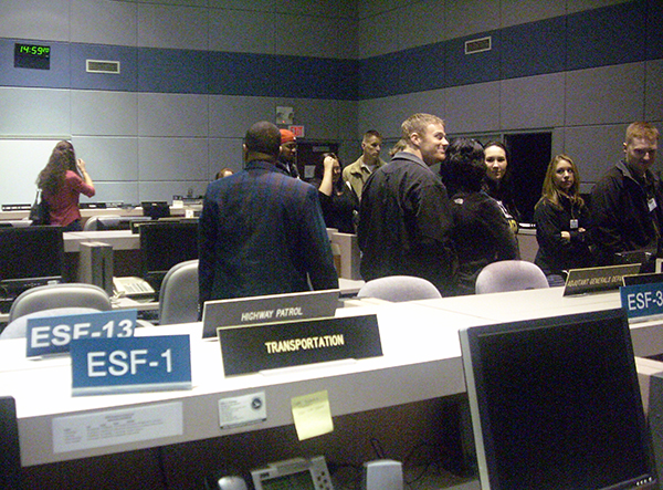 Emergency Management class tour