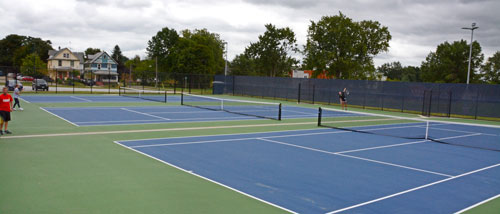 Buchtel Field tennis courts
