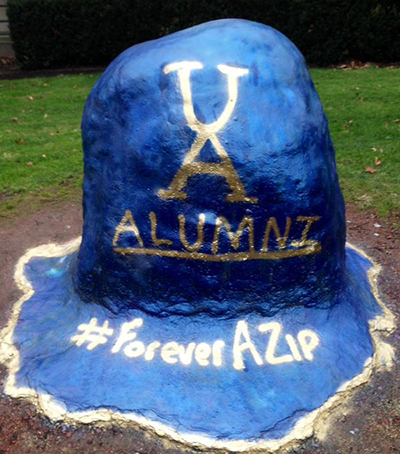 Blue and Gold Rock