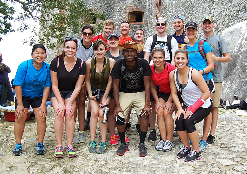 UA team in Haiti in December 2014