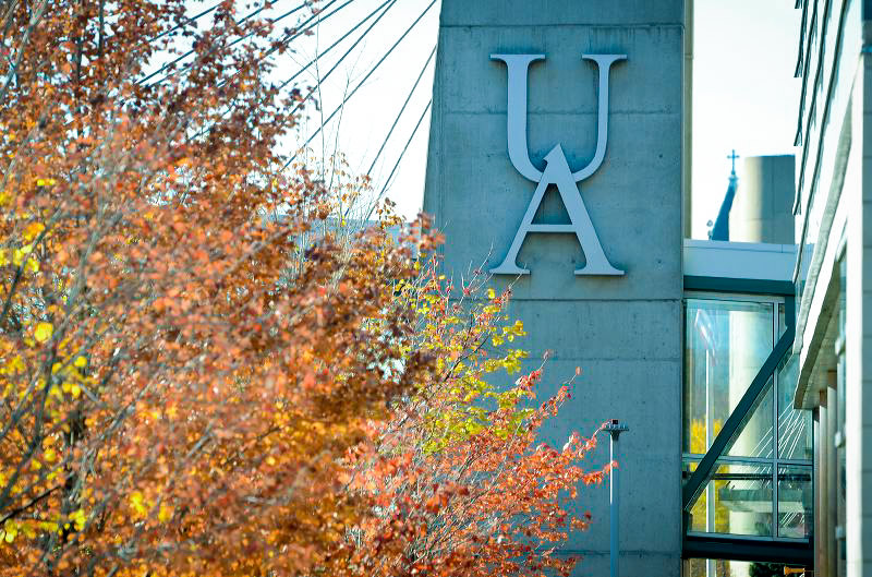 Fall on the UA campus