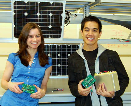Recent UA Grads Courtney Gras and Tom Vo