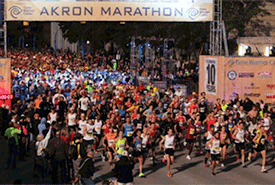 A runner in the bet365官网 Marathon