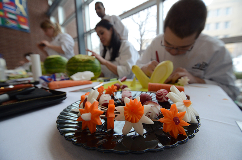 carved fruits and vegetables carved fruits and vegetables