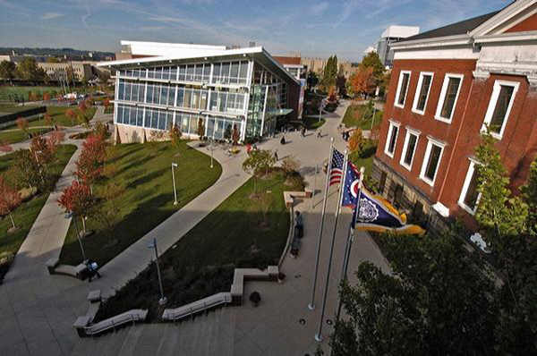Student Union and Buchtel Hall
