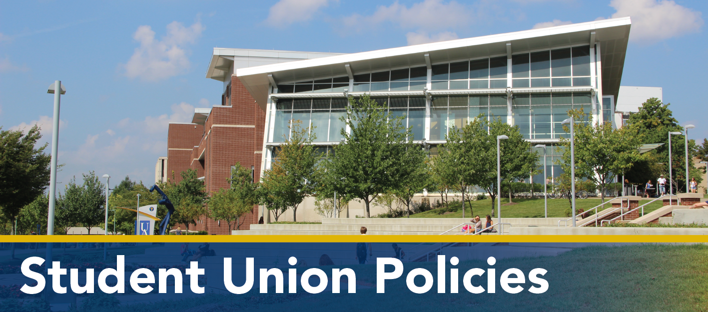 Student Union 政策 Banner