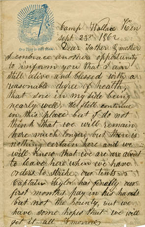 Joseph Sailor Letter
