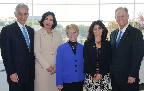 Presidents at Talent Dividend announcement