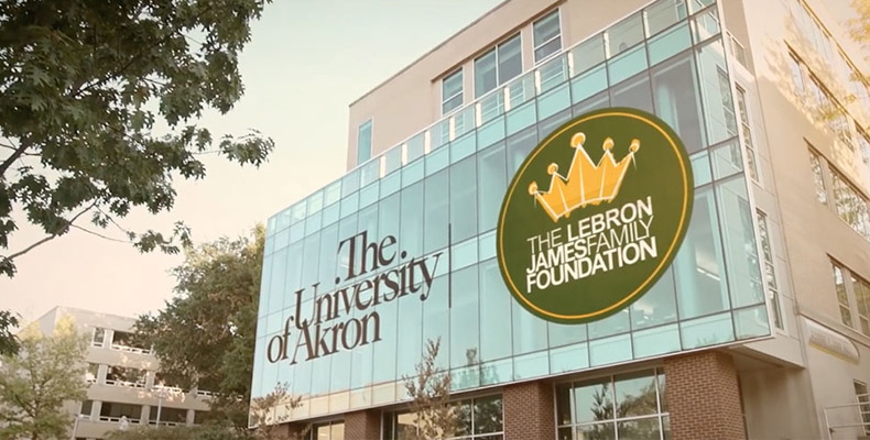 Zook Hall at the bet365官网 bet365官网 of bet365官网's LeBron James Family Foundation College of Education