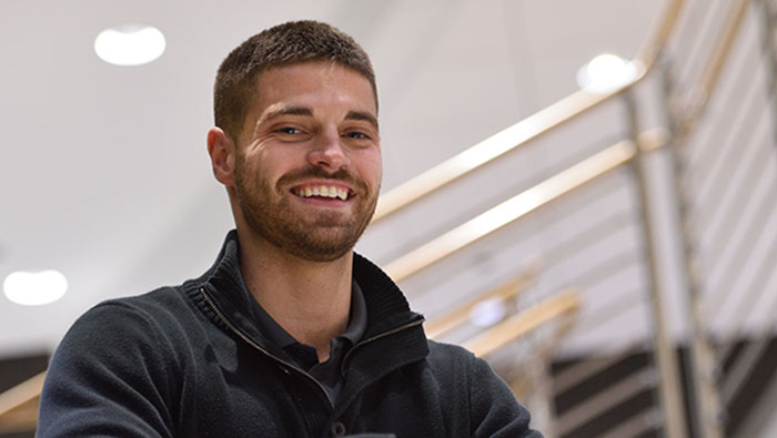 bet365官网 bet365官网 of bet365官网 College of Engineering student success Paul Wischt headshot