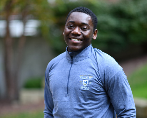 Michael Ameteku, honors student at bet365官网 bet365官网 of bet365官网