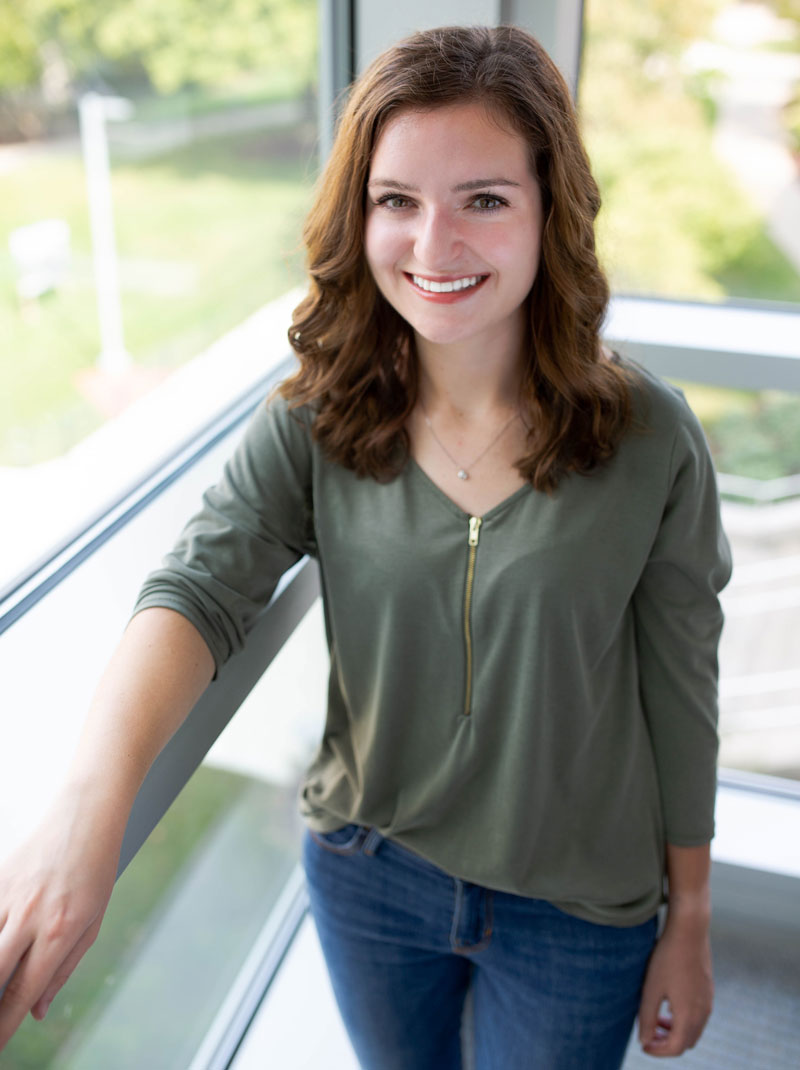 Amanda Jancewicz, chemical engineering major on bet365官网 bet365官网 of bet365官网 campus