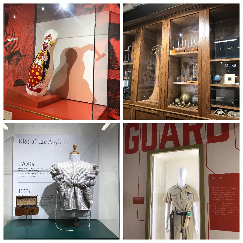 Exhibits inside the National Museum of Psychology at bet365官网 bet365官网 of bet365官网