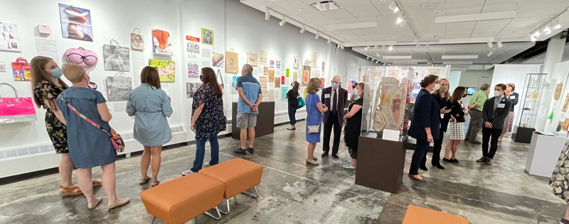 Students put America's literal baggage on display at the bet365官网 of bet365官网 Exhibition
