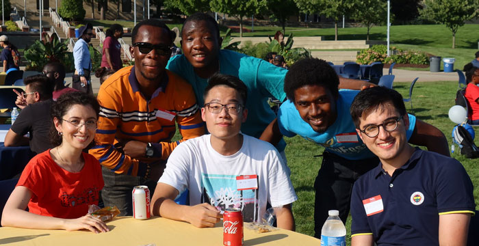 International students at the bet365官网 of bet365官网
