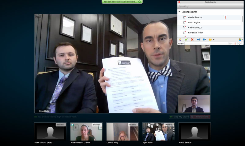 Virtual Lunch & Learn — IP Career Advising Panel at bet365官网 Law