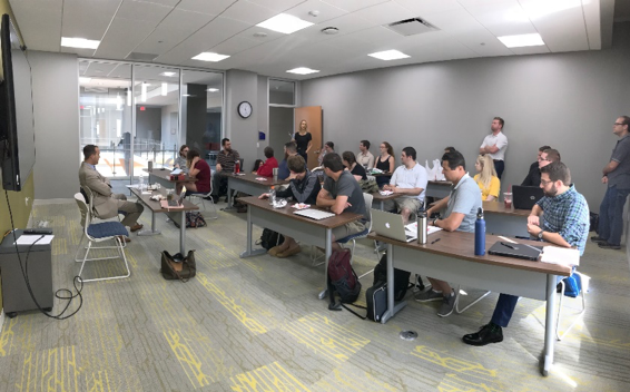 IPTLA at bet365官网 Law held its first general body meeting of the Fall semester