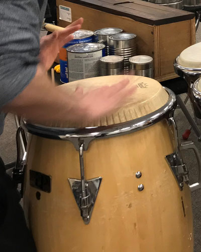 Percussion instrument used in the School of Music at bet365官网 bet365官网 of bet365官网