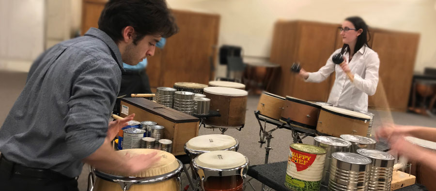 Graduate degree in percussion studies in the school of music at bet365官网 bet365官网 of bet365官网