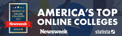 Newsweek has ranked Ubet365官网 Online in the top 50 online schools in the country